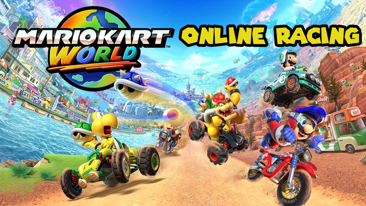 Going to be Mario and Karting at 4PM EST today! Plan to do lots of online races hopefully against some viewers as well!