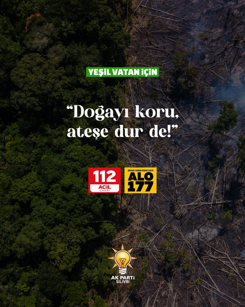 Ormanlarımız; nefes aldığımız, çocuklarımıza bırakacağımız en kıymetli mirasımızdır. Her bir ağacımız, toprağımız, canlılarımız bu vatanın bir parçasıdır.

Yaz aylarının gelmesiyle birlikte orman yangını riski artmakta, bilinçsiz davranışlar telafisi imkânsız kayıplara yol