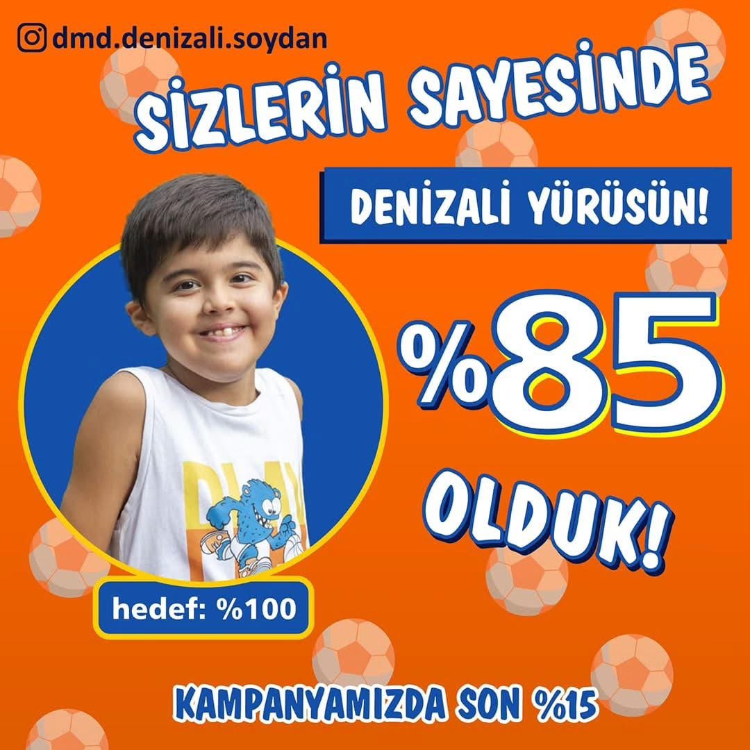 Kampanyamız sayenizde
% 85 oldu 🤍🤍🤍

Bu zorlu mücadelenin mutlu
bitmesine çok az kaldı…
Sizlerden kalan %15 için
destek bekliyoruz🙏

MAVİ GÖKYÜZÜ ALTINDA
BÜYÜSÜN ÇOCUKLAR ..
SALINCAKLAR
BOŞ KALMASIN🤗

#acil #SONDAKİKA #borsa 
#fenerbahce jhonduran