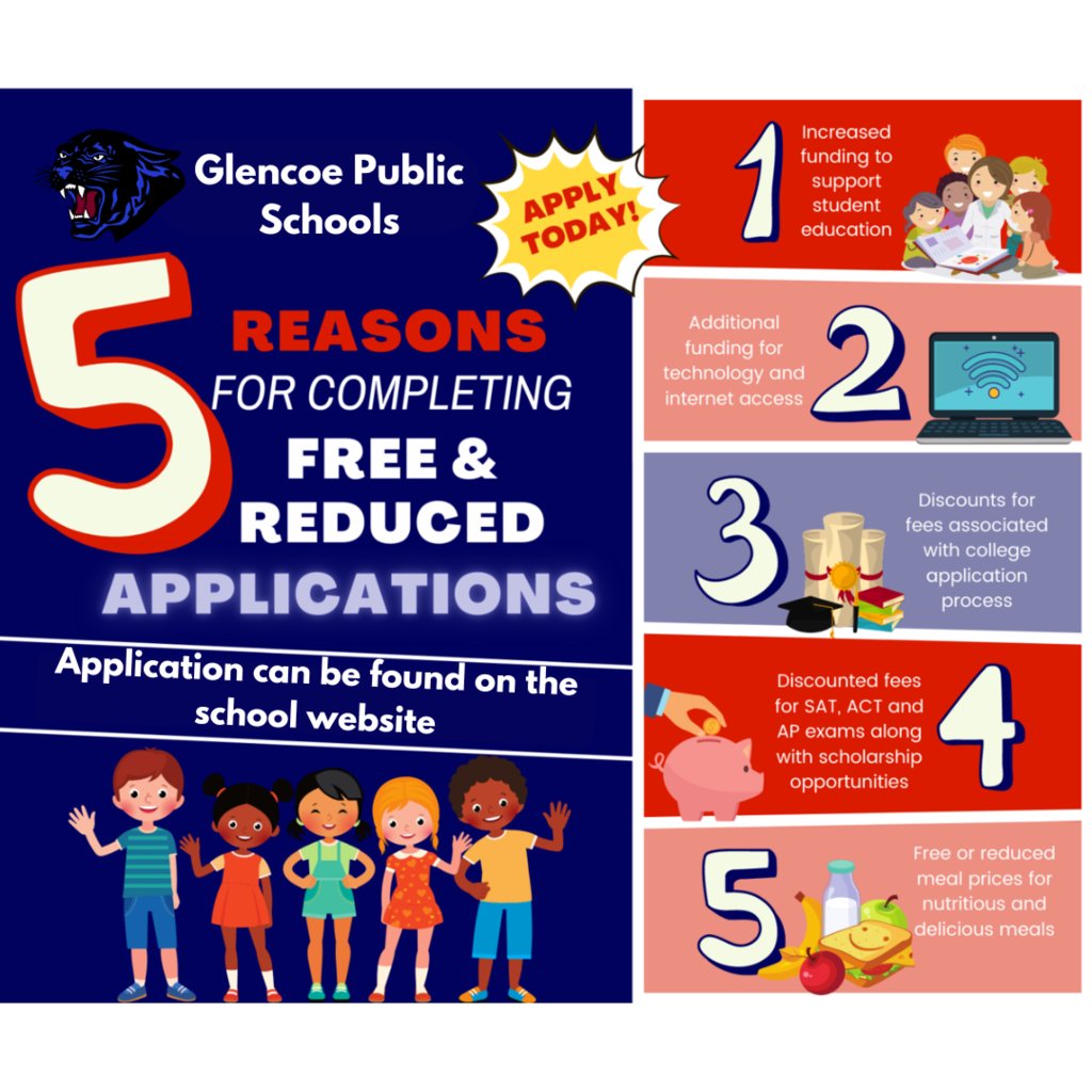 2025-2026 Free and Reduced Meal Applications are available. These will need to be filled out and turned in to the school when we resume classes in August. You can find the form at this link: 5il.co/3ksd3