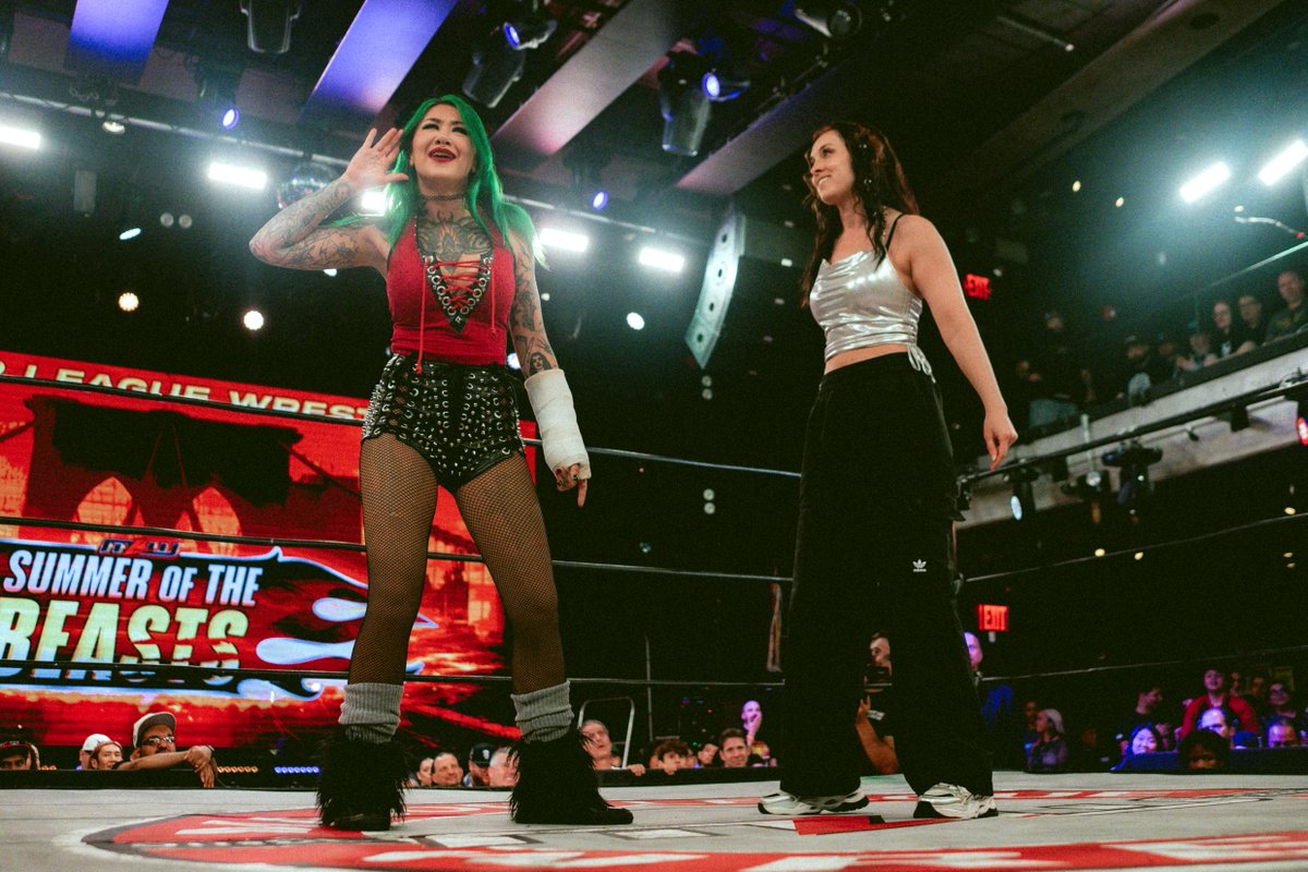 Did you hear? <a href="/ShotziTCB/">Shotzi</a> will make her in-ring MLW debut vs. <a href="/AvaEverett_/">𝓐𝓿𝓪 𝓔𝓿𝓮𝓻𝓮𝓽𝓽</a> at MLW Blood &amp; Thunder!

Watch it for FREE on Sat, Aug. 9:
YouTube.com/@MLW