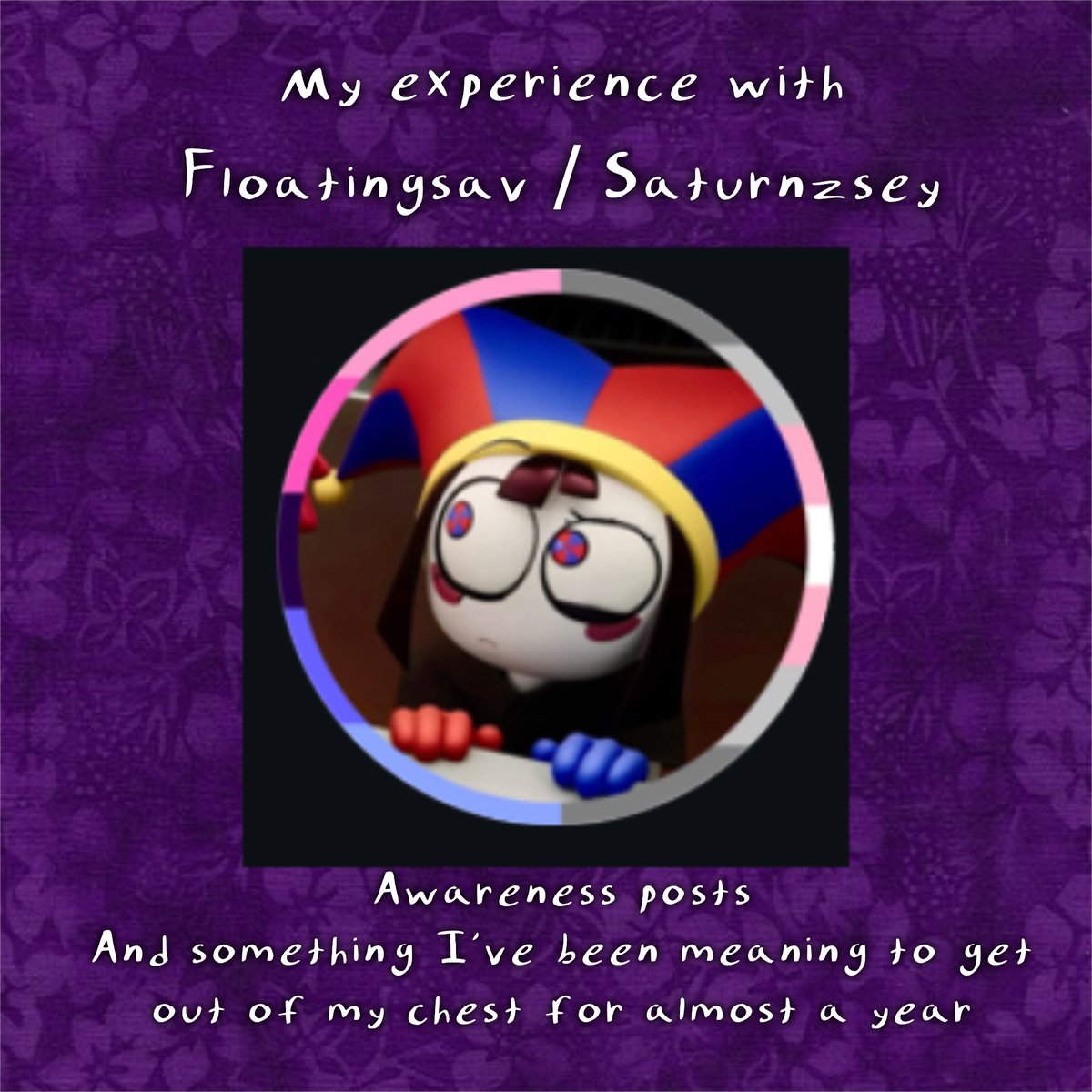 My experience with Floatingsav / saturnzsey
A thread of her weird behavior + stalking towards me  🧵