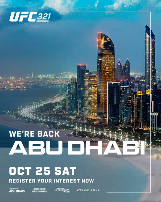 Omenising's tweet image. Building The Card For UFC 321 (Abu Dhabi):
(THREAD 🧵)
#UFC #UFC321 #AbuDhabi