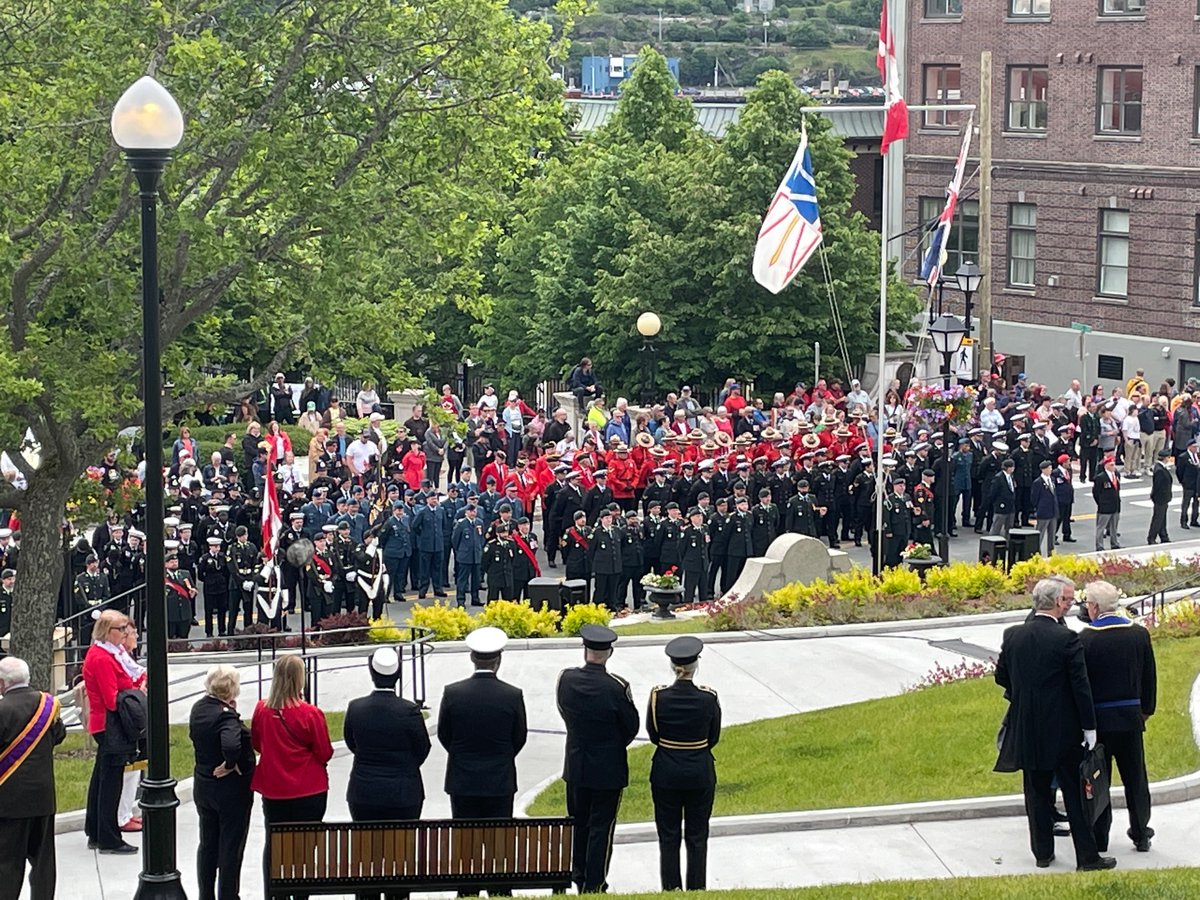 For me, one of the most meaningful aspects of July 1 in Newfoundland is attending a Beaumont Hamel anniversary ceremony like the one at the National War Memorial in St. John's today. A moment of reflection on civic responsibility and sacrifice before any Canada Day celebrations.