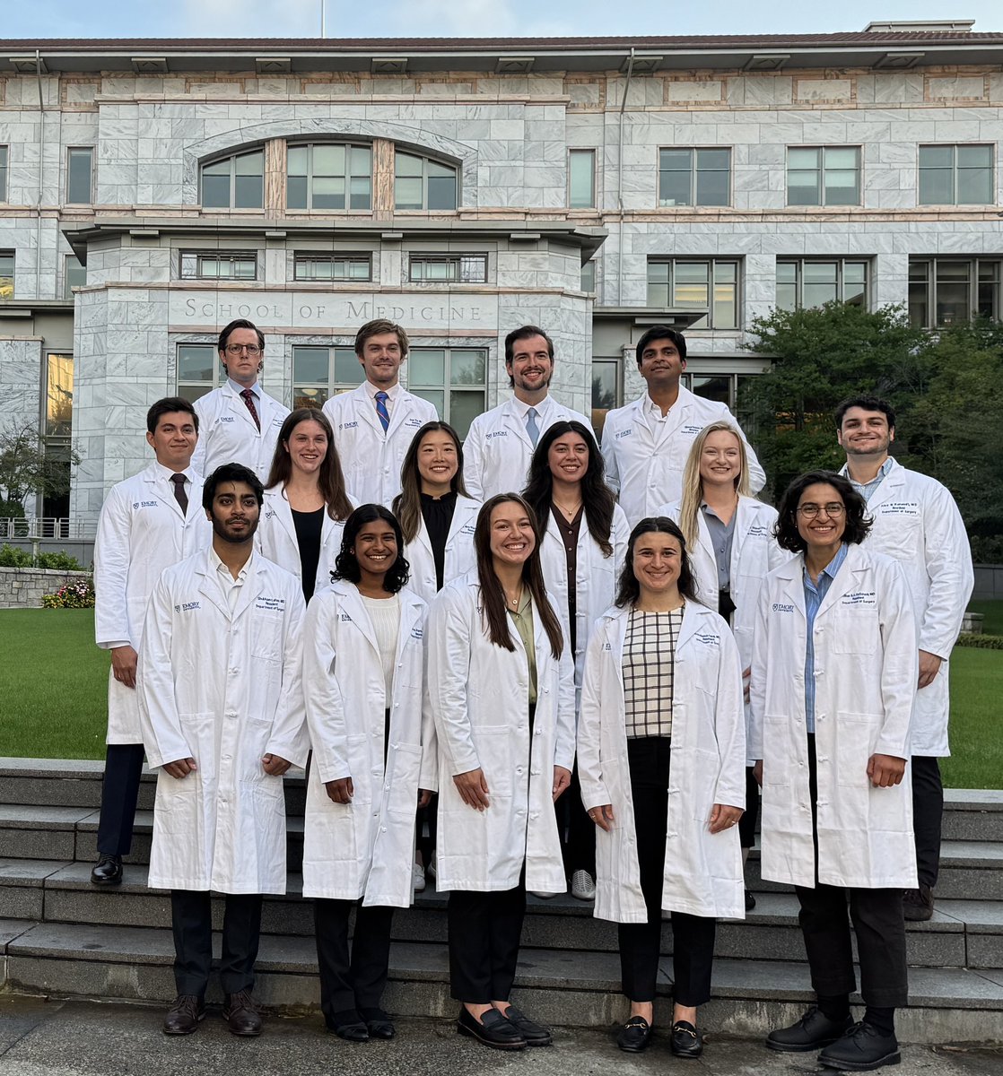 EmorySurgery's tweet image. Happy July 1st to our new intern class! Hope you’re ready for the wild ride that is surgical residency 🎉