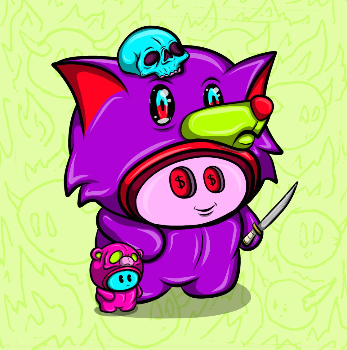 godphanter's tweet image. He ain’t heavy, he’s my brother…so on we go! 

Get your Little guys! Now @cakedworld