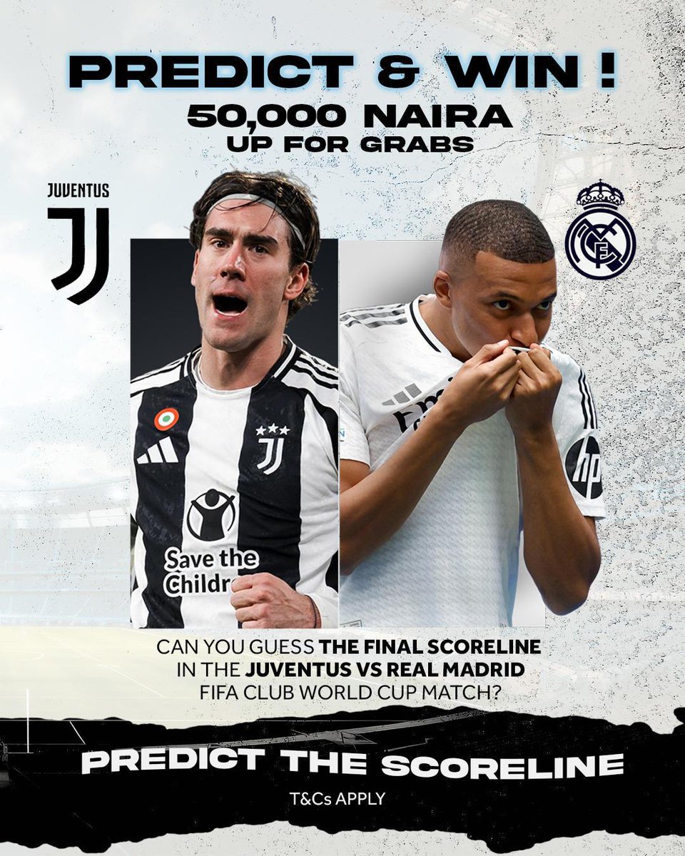 PoojaMedia's tweet image. PREDICT &amp;amp; WIN!!!

50,000 Naira up for Grabs! 🎉

₦10K each to 5 lucky winners, who predicts tje CORRECT SCORE! 

Rules to win 👇
✅ Follow @esentry_mssp and @axxelaGroup

Predictions end at kick off. 
Winners will be selected at random.