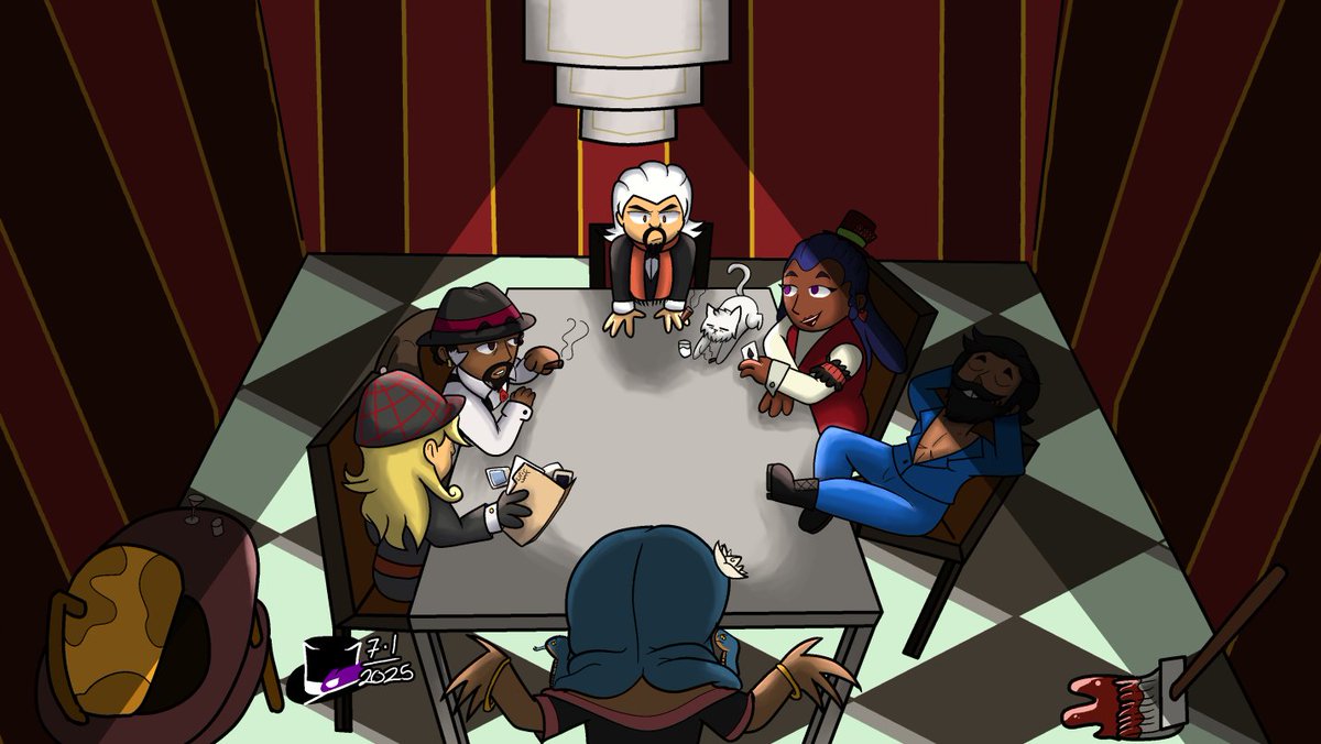 🎨 Season 5 Art Feature 🖌️ 

'Family Meeting' - Mafia Pack

credit: <a href="/_lifelinked/">Lore</a> 

📽️ Watch the timelapse: youtu.be/fYzM0a_BJ54