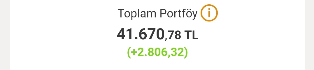 Nisan ayında toplamaya başladığım portfoyum de 9 hisse var hepsinde kâra gectim her ayın 1. de kâr mi zarar mı ettim bakacam önümde 60 ay var toplamaya devam #temmuz ayına bu hisselerimle girdim: 
#froto #ttrak #tuprs #mpark #pcilt #anhyt #akcns #avpgy #ismen