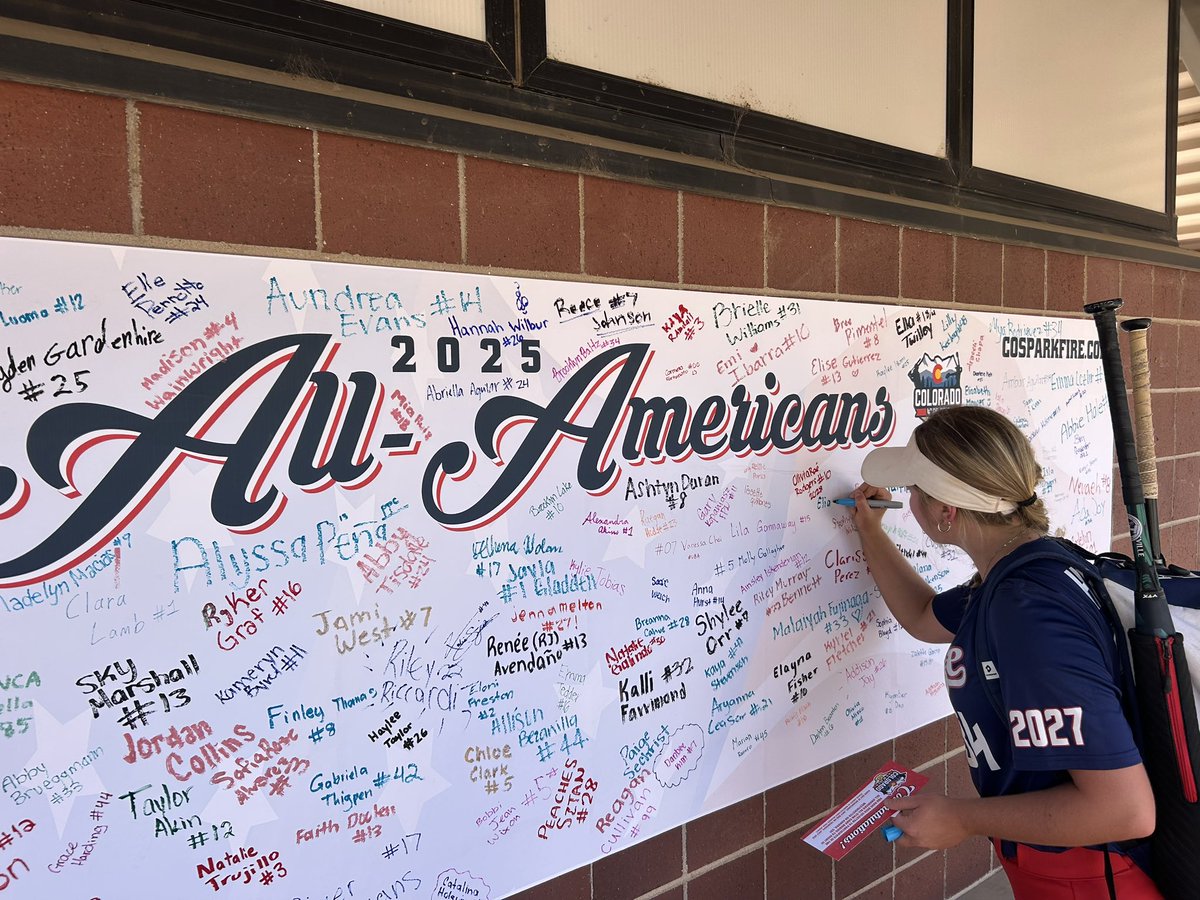 🥎🎉 Congratulations to 2027 <a href="/elianahelton34/">Eliana Helton</a> for being selected to play in the All-American All Star Game at the Colorado Sparkler! Way to go Eliana!  #BeBlaze #BlazeOn #brecruited #blazefastpitchsoftball <a href="/BlazeFastpitch/">Texas Blaze</a>