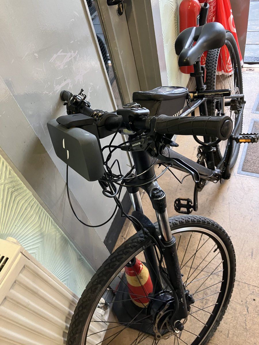 SUPERTORNOSTAR's tweet photo. I got an electric bike with an assist mode on and it made me think that : 
There are people who assist you in life , there are also people who drag you - I want everyone to have assist mode people next to them :)
#swytchbike #switchbike #Electric #KingRezaPahlavi #Electricity https://t.co/QptrLmnjPI