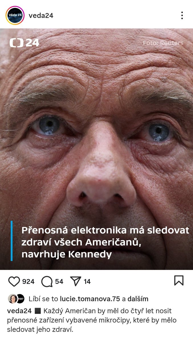 Antivaxerský ministr zdravotnictví plánuje chipovat Američany 😁👌