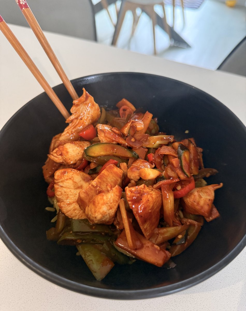 Gochujang Chicken stir fry x