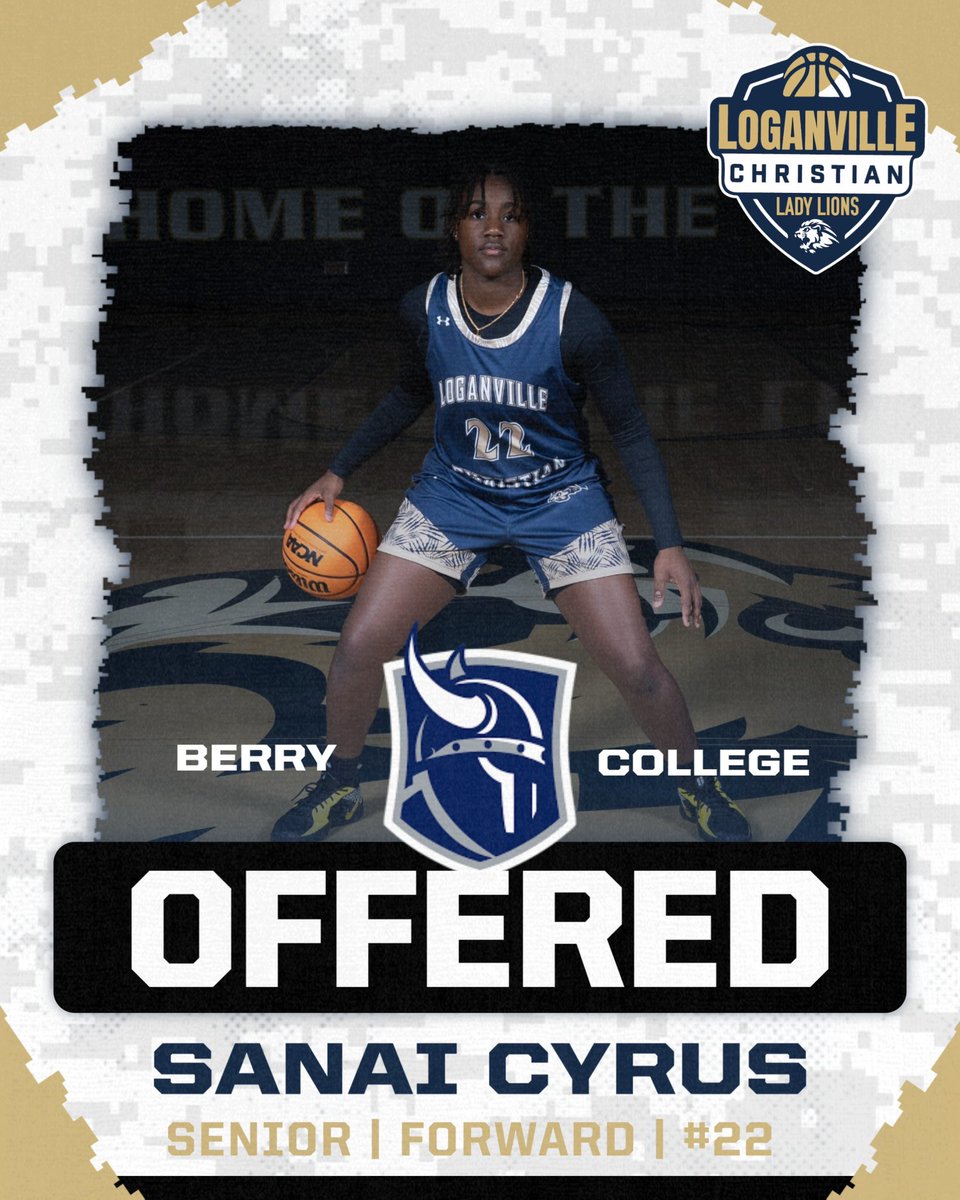 Congrats to our Senior Forward Sanai Cyrus on her offer from Berry College!! #RecruitLCA #BrickbyBrick 🏀🦁