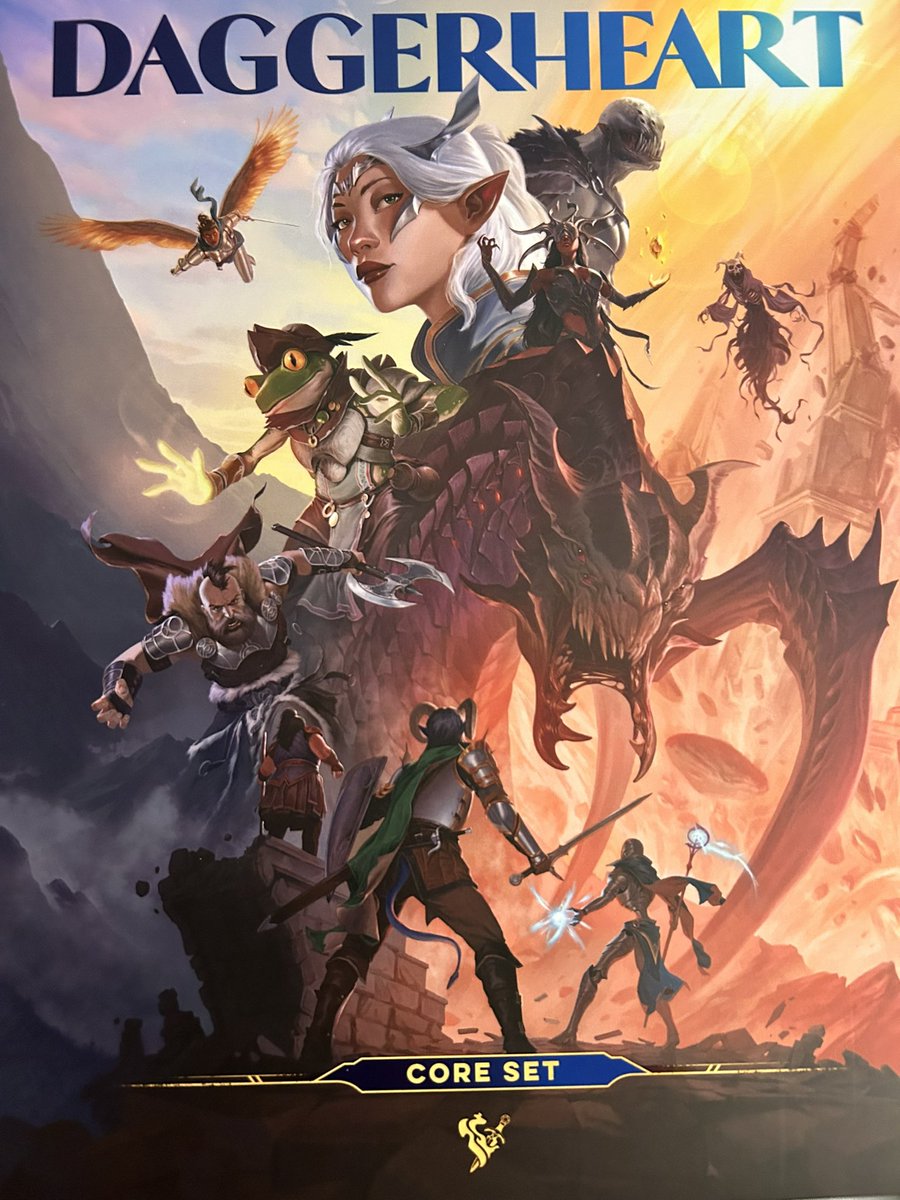 SFall99's tweet image. Got Daggerheart yesterday. I absolutely love the artwork and world they’ve made for this TTRPG. I Hope @DarringtonPress makes more expansions for this game in the future.
Would love to make my own story in the form of a comic.
#ttrpg #Criticalrole