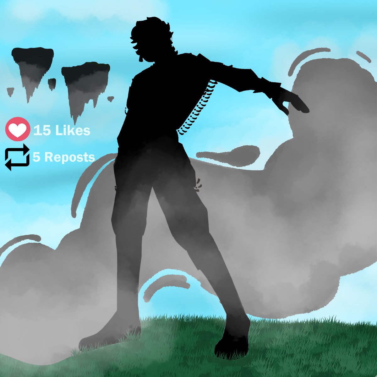 It's time for some character reveals!  

Each world is led by a god pair, and this world is no different. Time to reveal the first god when this post hits the like and repost goal!