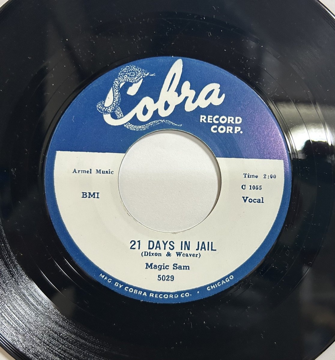 KingGuitarClass's tweet image. 今日の1曲！
Magic Sam,
21 days In Jail.
youtube.com/watch?v=1U_7Nj…
#magicsam