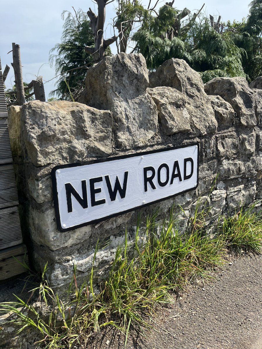 Road sign painted entering High Littleton painted a couple of weeks ago

<a href="/bathnes/">Bath & North East Somerset Council</a>