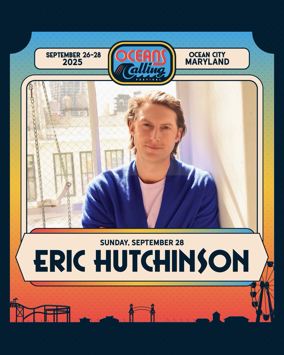 OceansCallingMD's tweet image. Say hello to the newest member of the OC fam — @EricHutchinson! Give him a warm welcome 👋