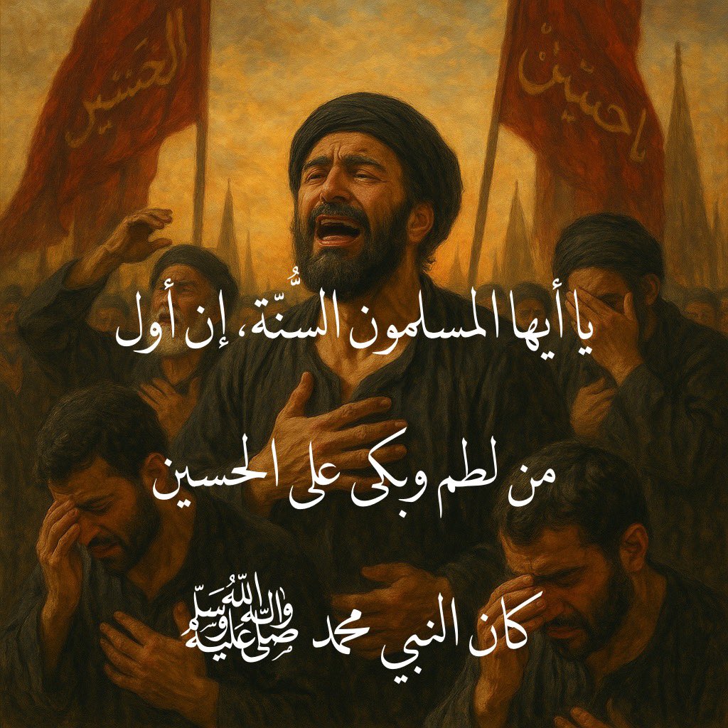 كنت أضحك على من يلطمون على الحسين… حتى اكتشفت أن أول من لطم وبكى عليه هو رسول الله نفسه

من مسلم سني:

السلام عليكم يا إخوتي…
أريد أن أصارحكم بشيء… شيء تربّيت عليه كمسلم سني، وآمنت به لفترة طويلة من عمري.
كنتُ أرى الشيعة يضربون صدورهم، يلطمون وجوههم، ينوحون في الشوارع، في