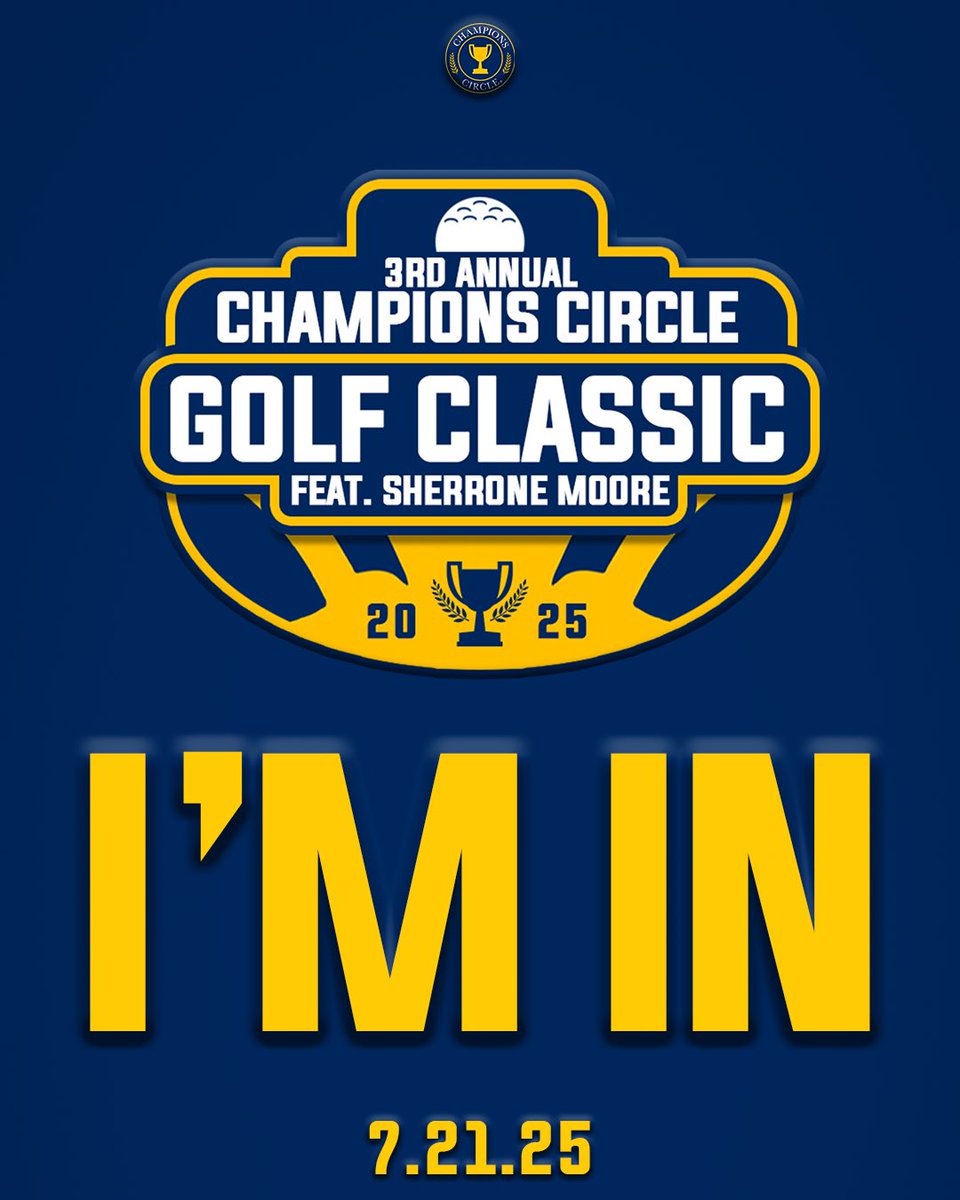 Justice Haynes (@justicehaynes6) on Twitter photo I’ll be at the 3rd Annual <a href="/ChampCircleUofM/">Champions Circle®</a> Golf Classic featuring Sherrone Moore on July 21st! Join us for a round of golf and an exclusive dinner program.
Get Tickets Here »secure.qgiv.com/for/4xv7mc/eve… I’ll be at the 3rd Annual <a href="/ChampCircleUofM/">Champions Circle®</a> Golf Classic featuring Sherrone Moore on July 21st! Join us for a round of golf and an exclusive dinner program.
Get Tickets Here »secure.qgiv.com/for/4xv7mc/eve…
