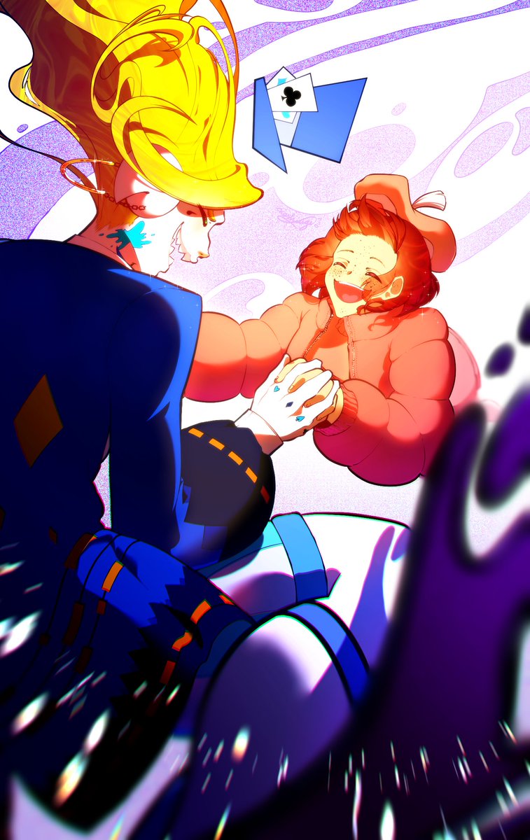 "Father and son" - Mammon &amp; Raphael

♡ + ↻ appreciated  >ᴗ<✨

#ocart #arttwt