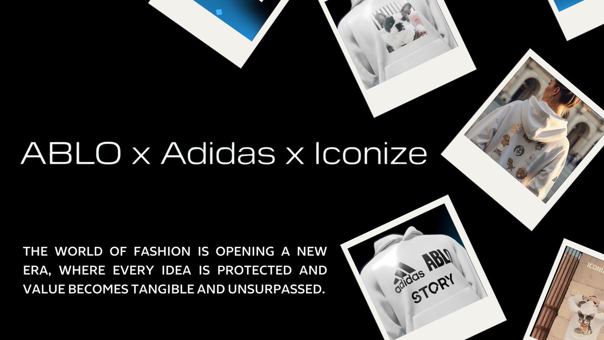 Aleks_Crypto (@digitalnomad_y) on Twitter photo THE WORLD OF FASHION MEETS WEB3
Imagine a canvas where iconic brand, digital icon and unbreakable technology meet.
Adidas appears on <a href="/ABLO_Official/">ABLO by Space Runners</a> and their first star-studded collaboration with Iconize, releasing a series of personalized hoodies featuring Giorgio - the THE WORLD OF FASHION MEETS WEB3
Imagine a canvas where iconic brand, digital icon and unbreakable technology meet.
Adidas appears on <a href="/ABLO_Official/">ABLO by Space Runners</a> and their first star-studded collaboration with Iconize, releasing a series of personalized hoodies featuring Giorgio - the