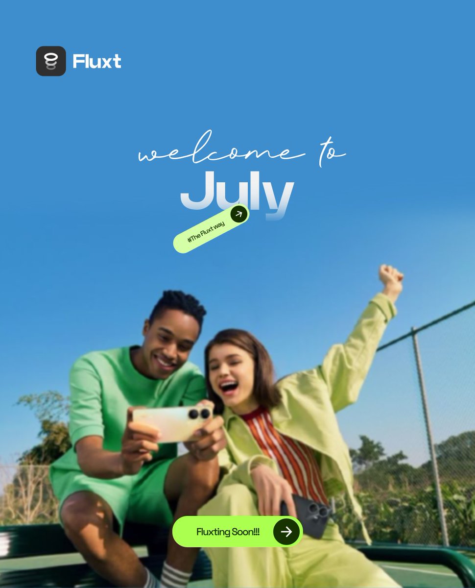 usefluxt's tweet photo. Hello July.
1.7 billion people.
One goal: bring them in.
We’re not slowing down.
#Fluxt #FintechForAll https://t.co/8GovLbpXBz