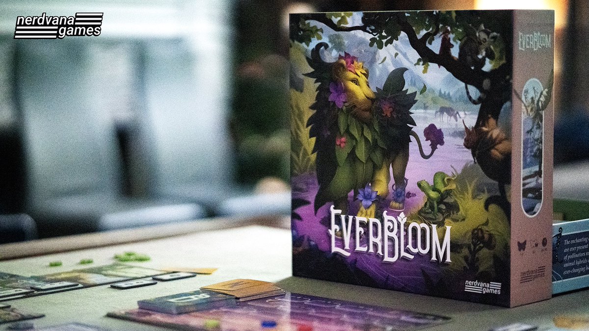 nerdvanagame's tweet image. 🌼 Everbloom is available now! Grab your copy from our store and start growing your magical garden today: tinytinagames.com/collections/all