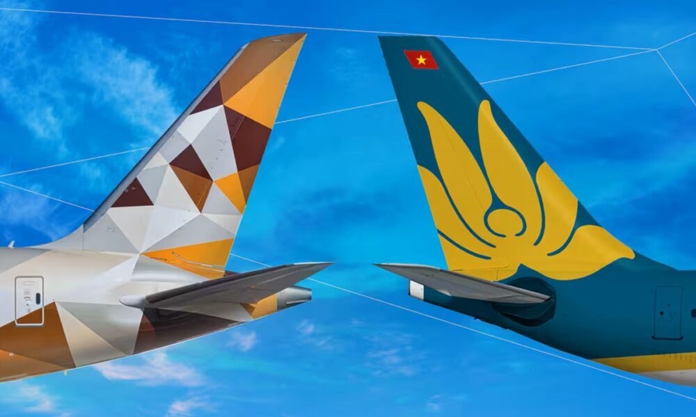 saeedomv's tweet photo. ๐ข Etihad Airways and Vietnam Airlines launch frequent flyer partnership
๐ ุงูุชูุงุตูู:
https://t.co/Ip9wzM7N8M
#UAEnews #BreakingNews #GulfUpdates #BusinessNews #TechNews #MiddleEast https://t.co/sVpWYDc8ex