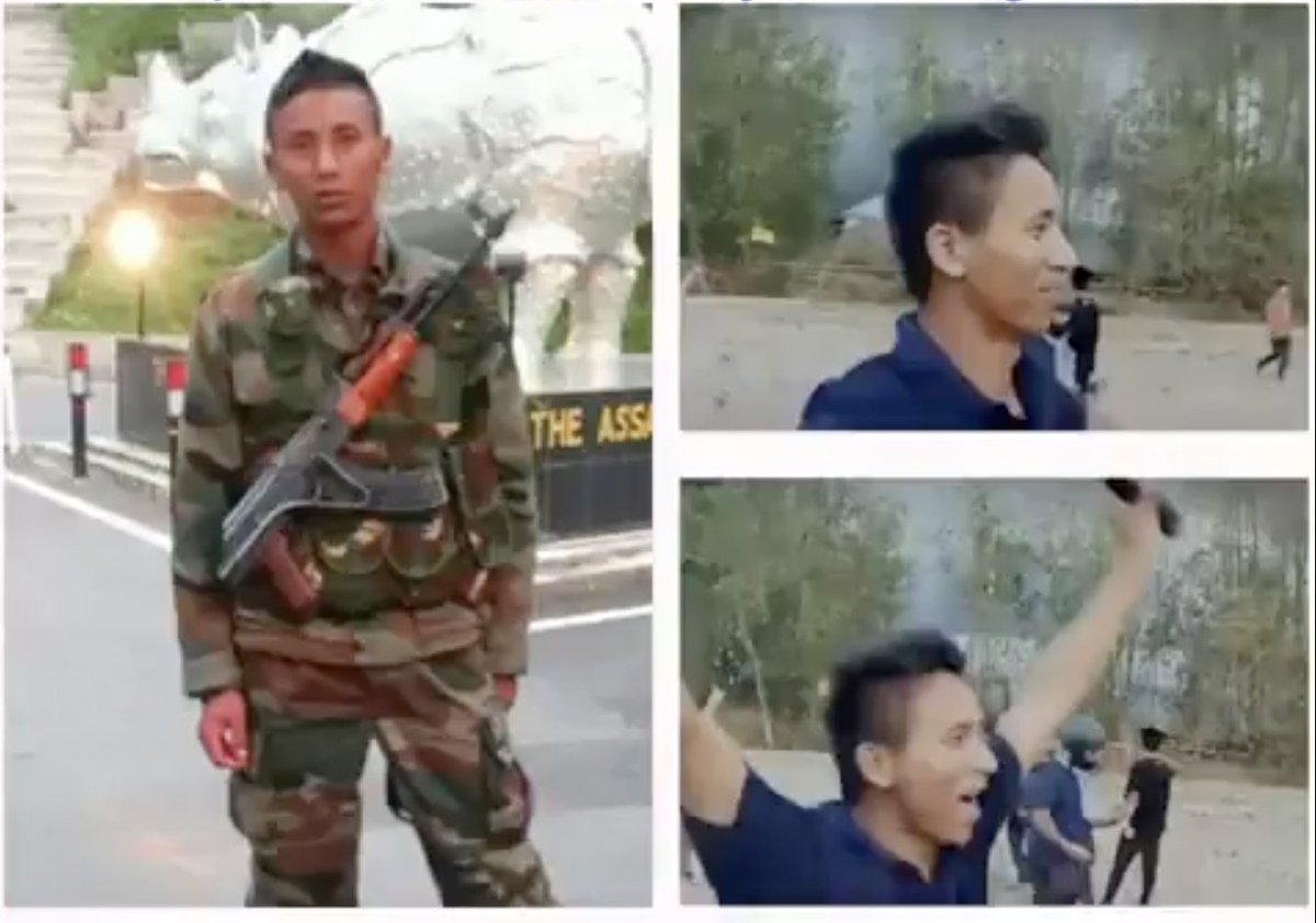 <a href="/diana_warep/">Diana</a> So, they got everyone there on 3rd May: the leader of a CSO, an army officer serving in the Assam regiment, and a SoO bunker rat, all committing arson.
