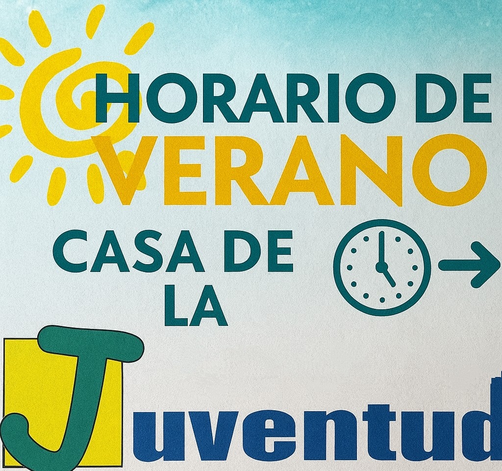 ¡☀️Horario de Verano en la Casa de la Juventud! 🕘

A partir de este mes, nos adaptamos al calor con nuevo horario:

🗓 De lunes a viernes
🕘 De 9:00 a 14:30 h

Ven a visitarnos por la mañana para seguir disfrutando de nuestras actividades y espacios juveniles.

¡Te esperamos! 💬