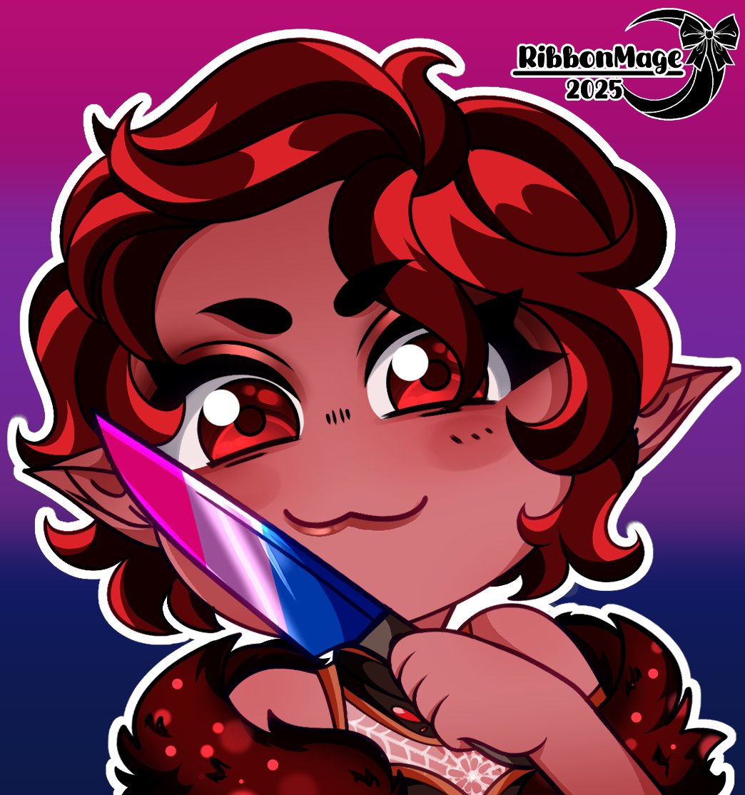 ribbonmagearts's tweet photo. Be gay, do crime! Just a few of the super fun chibis I was lucky to do this month! 🌈🫶

#illustration #oc #ych https://t.co/mBUu45hBfx