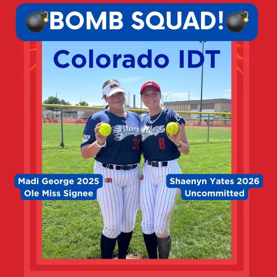 Blaze United 18U (@blazeunited18) on Twitter photo Day 1 BOMB SQUAD at the IDT!! Madi George and Shaenyn Yates with 1 each today!! Way to start off the week ladies!!!! We are back at it tomorrow at Stazio Field 4 tomorrow at 3 & 5! #BeBlaze #BU #BlazeOn #LetsGooooo
<a href="/madilynn_george/">Madilynn George</a> <a href="/Shaenyn_2026/">Shaenyn Yates</a> <a href="/C_robertson10/">Cory Robertson</a> Day 1 BOMB SQUAD at the IDT!! Madi George and Shaenyn Yates with 1 each today!! Way to start off the week ladies!!!! We are back at it tomorrow at Stazio Field 4 tomorrow at 3 & 5! #BeBlaze #BU #BlazeOn #LetsGooooo
<a href="/madilynn_george/">Madilynn George</a> <a href="/Shaenyn_2026/">Shaenyn Yates</a> <a href="/C_robertson10/">Cory Robertson</a>