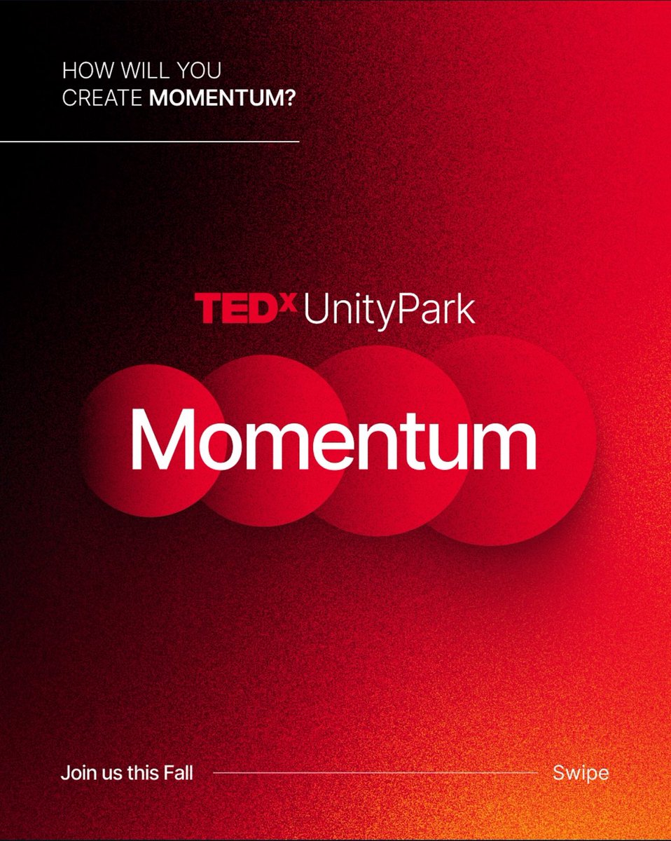 JD_Slajchert's tweet image. Beyond honored to be joining the stage alongside these incredible speakers at #TEDxUnityPark 2025 this fall. Absolutely a dream come true and can’t wait to see you all there. @TEDx #Momentum 🙏❤️