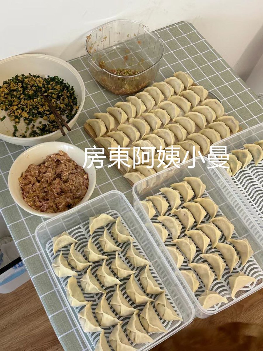 好吃不過餃子

#你們來說下一句
#今日和家人一起吃餃子
#房東阿姨小曼
#賴66x89