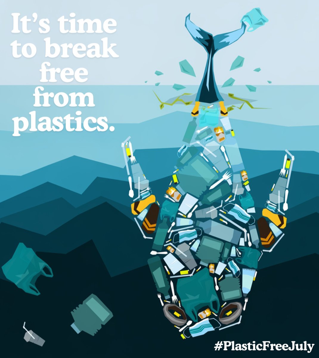 Welcome to #PlasticFreeJuly! 🌊🚫🧴

Plastic pollution is a growing threat to our oceans, the animals that call them home, and even to human health.

Sign our petition + urge your elected officials to protect our oceans before it’s too late: bit.ly/4eimoPO