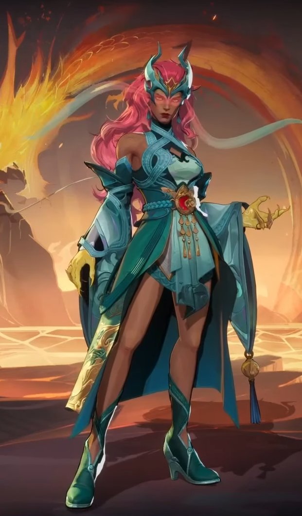 new chroma colour variants for the scarlet witch Immortal Sovereign skin