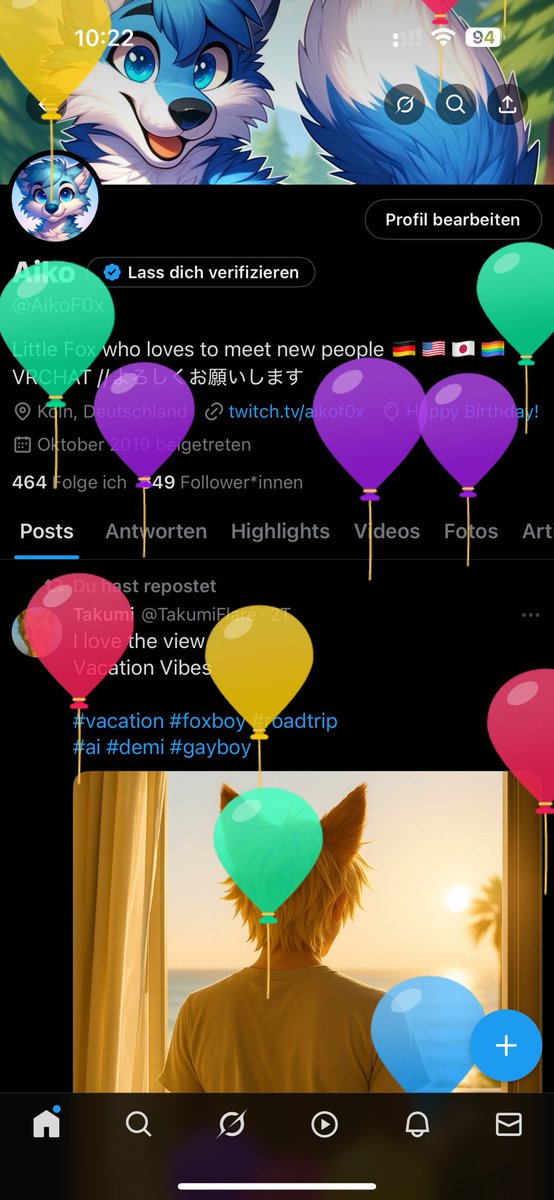 Today I have Balloons :3