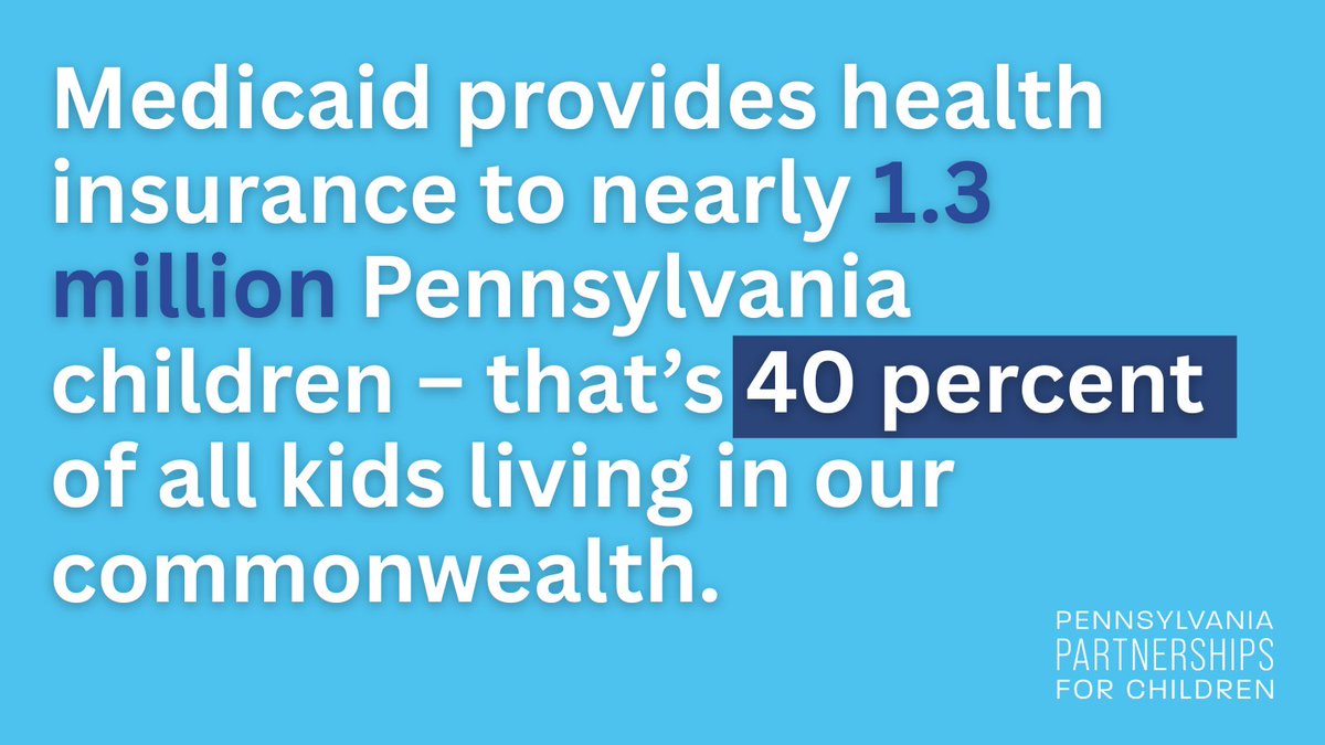PAP4Children's tweet image. PPC is worried about the harmful real-life impacts of the Senate-passed reconciliation bill. The bill contains the LARGEST cuts in #Medicaid history, and will take health care and food benefits away from children and families in PA.