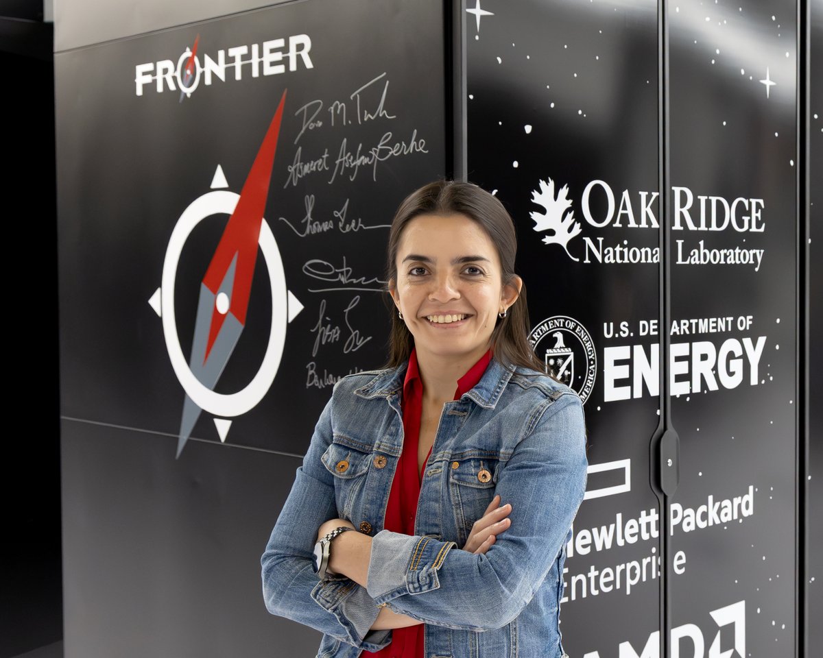 OLCFGOV's tweet image. Congratulations to @ORNL's Verónica Melesse Vergara on being elected Treasurer of the 2025 @TheOfficialACM Special Interest Group on High-Performance Computing! SIGHPC serves as a platform for networking, collaboration, and knowledge sharing among researchers in the HPC field.✨