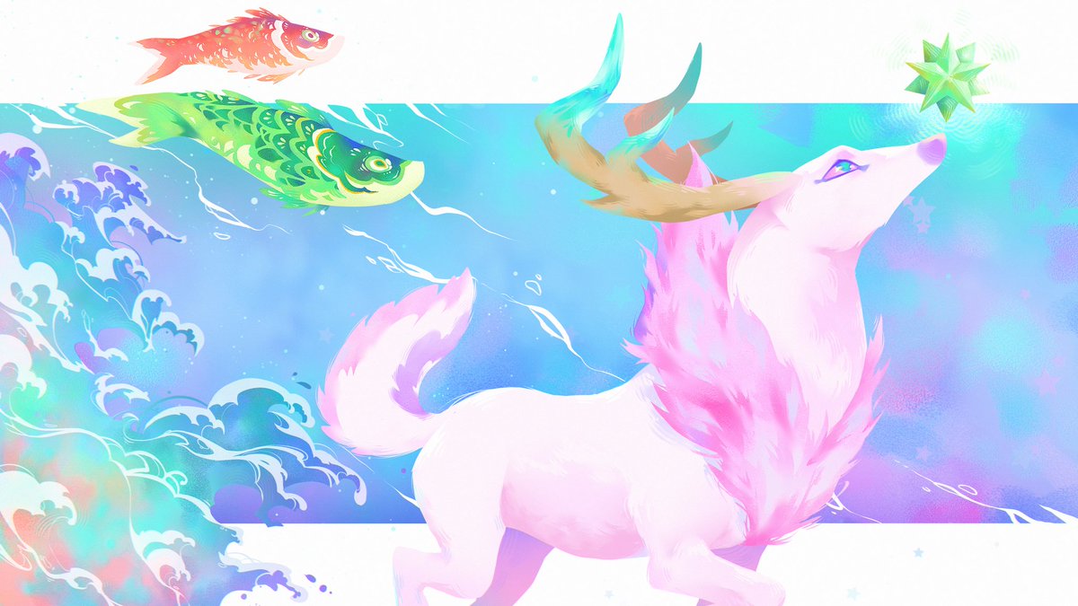 Pandora_NV's tweet image. Fanart de l&apos;Élante ✨️🪅
#ankama #bestiale