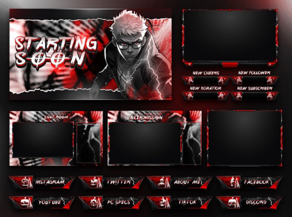 MariaaBlm1's tweet image. I am professional graphic designer. If you ned customize overlay, sub badges, banners, 2D/3D vector art, emotes just shoot me up.🎮 #GraphicDesigner #overlay #customize #Gaming #Streaming #gamer #twitchstreamer #GamingContent #streamer #illustration #animation #2danimation #3dart