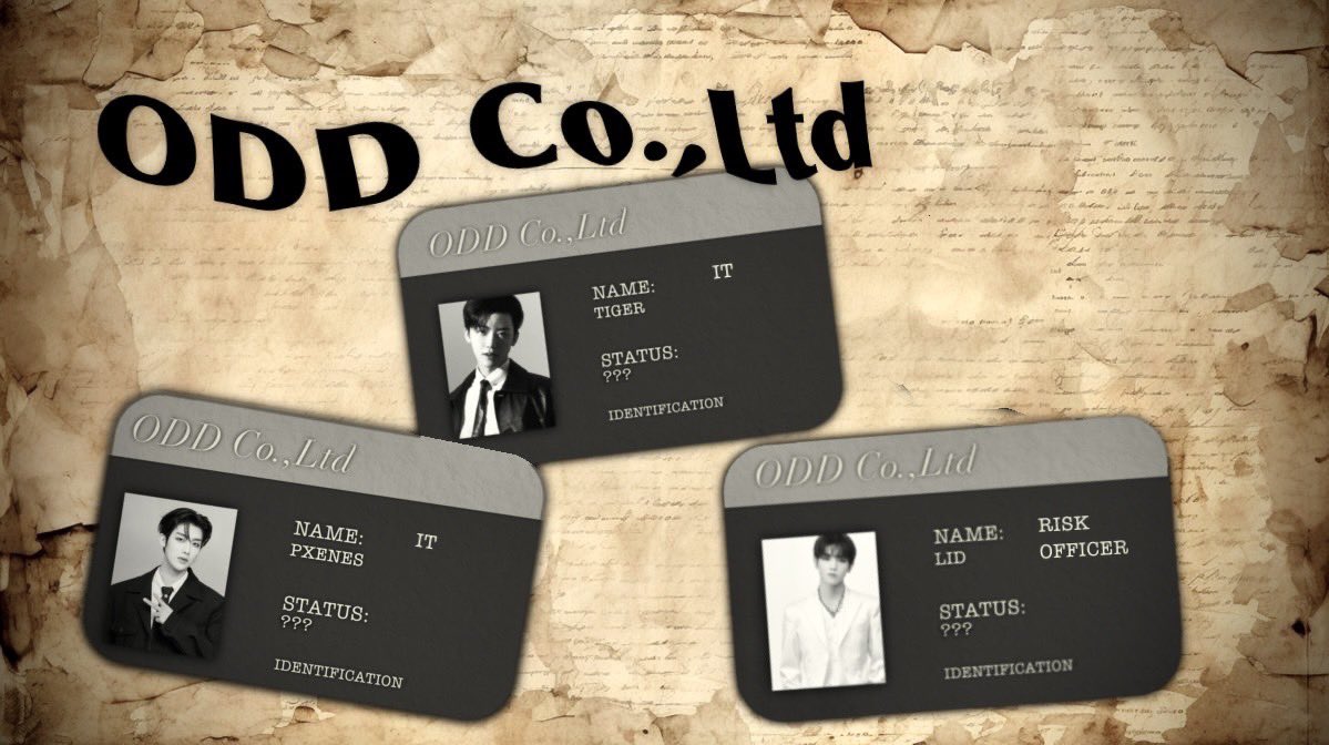 ODDC0LTD's tweet photo. [DEBUT FILE UNLOCKED]

1 กรกฎาคม 2568
“เปิดตัวอย่างเป็นทางการ”
ออฟฟิศลับของคนไม่ลับ

นี่คือเหล่าพนักงานตัวจริงของ ODD Co.
คนที่ “ไม่ธรรมดา” พอจะเอาชีวิตรอดจากระบบนี้ได้ พร้อมตำแหน่งงานสุดคลาสสิค

📎รายชื่อพนักงานพร้อมตำแหน่ง

#ออฟฟิศลับของคนไม่ลับ https://t.co/s0T5iepjra