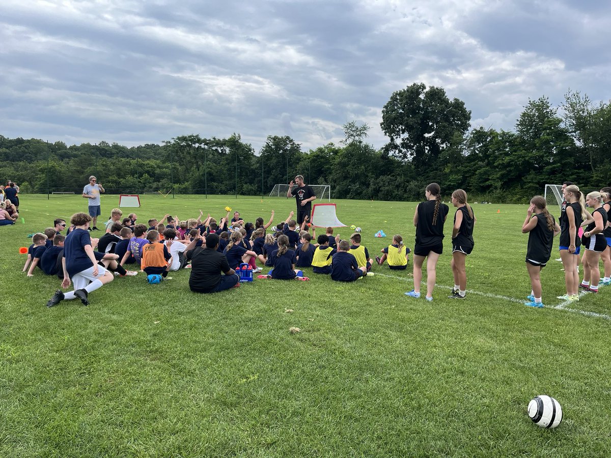 Have my girls at an Andy Wright Soccer Camp in my hometown, Berkeley Springs, WV, this week. 

Highly recommend if you have a chance. 

<a href="/andywright85/">Andrew Wright</a> <a href="/WVUMensSoccer/">WVU Men's Soccer</a> 

<a href="/LMVSCSoccer/">LMVSC Soccer</a>