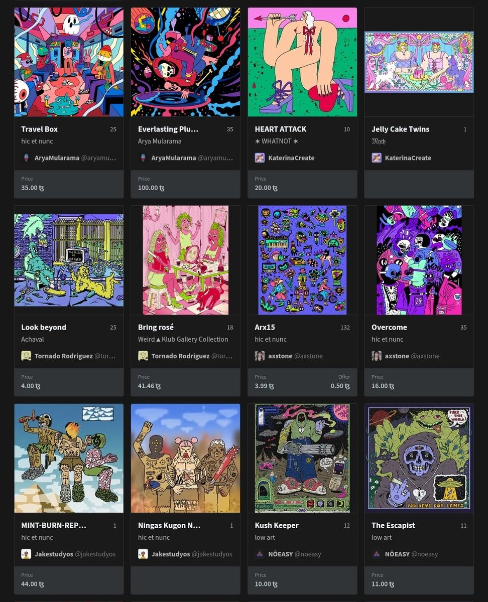 Ahoupaaa's tweet image. ✨ Welcome to Ahoupa’s Wonderland; my curation — a colorful escape where every piece tells a story.  
Dive into a world of playful dreams, curious twists, and vibrant surprises.  
Let your imagination run free!

objkt.com/curations/objk…

#Ahoupa #NFTcuration #objkt