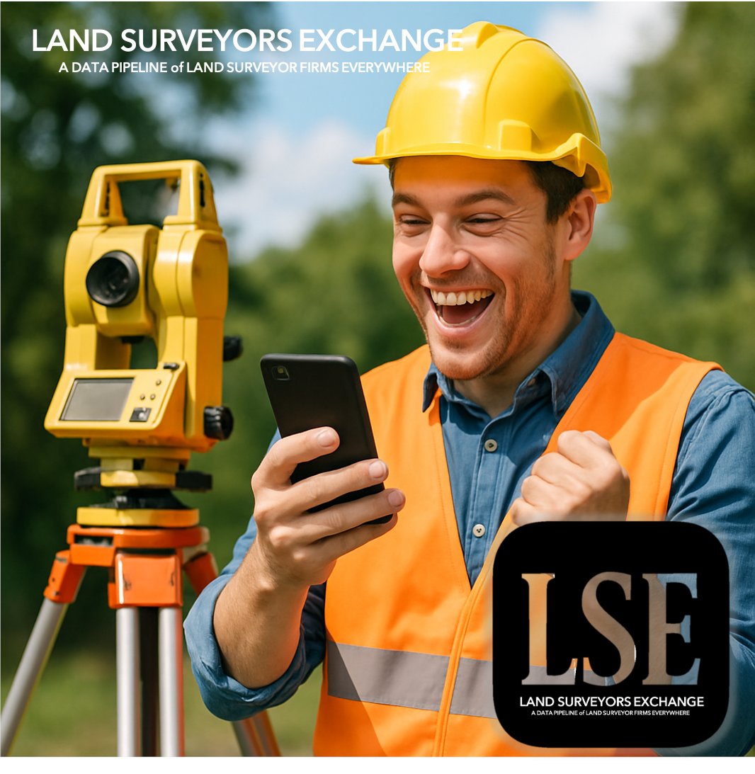 LandLse73455's tweet image. Introducing Land Surveyors Exchange | Finally a platform that takes the Surveying Industry Seriously. Serving all certifications and disciplines #PLS #LSIT #CST #IIV #CFeds #GISP #FAA #CFM #ASPRS #GISLidar #CP #THSOA #LandSurveyors #Surveyors #LandSurveyorsExchange #Part107