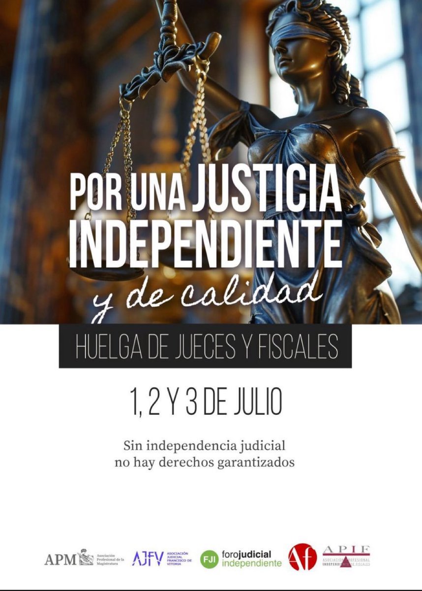 mabelitaponte's tweet photo. El 75% de asistencia de jueces y fiscales a la huelga el primer día.
👏👏👏👏👏👏 https://t.co/5whZtFnSA3