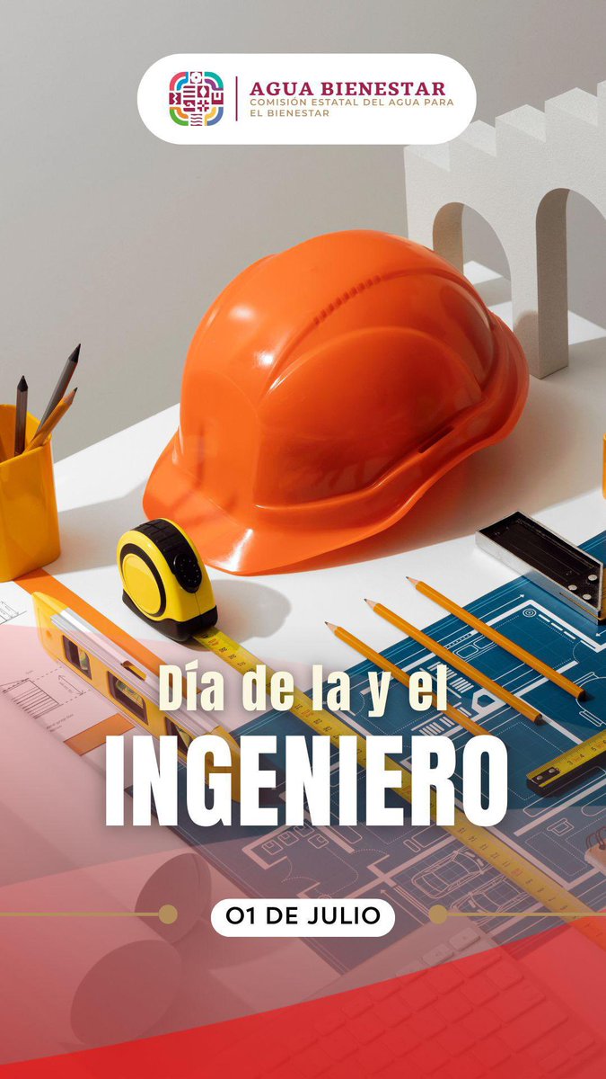 En el #DíaDelIngeniero reconocemos a las y los ingenieros que forman parte de la #CEABIEN.

Su conocimiento y entrega impulsan soluciones técnicas en todo el estado, contribuyendo al bienestar de Oaxaca.

#CEABIEN #Oaxaca #1deJulio