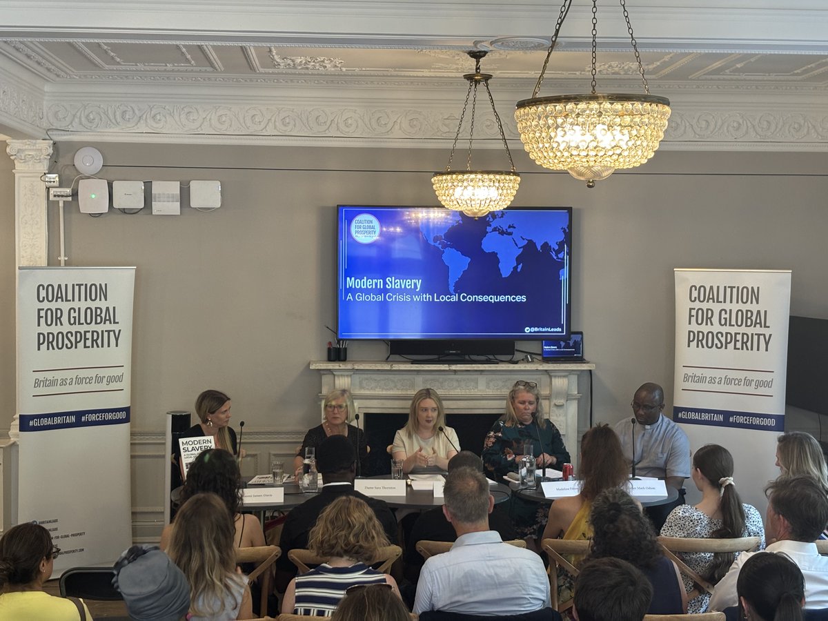 For the launch of our new report 'Modern Slavery; a global crisis with local consequences', we've got experts from across politics, business and faith looking at what has changed in the decade since the Modern Slavery act, and how we can combat its ever-evolving nature.

Stay